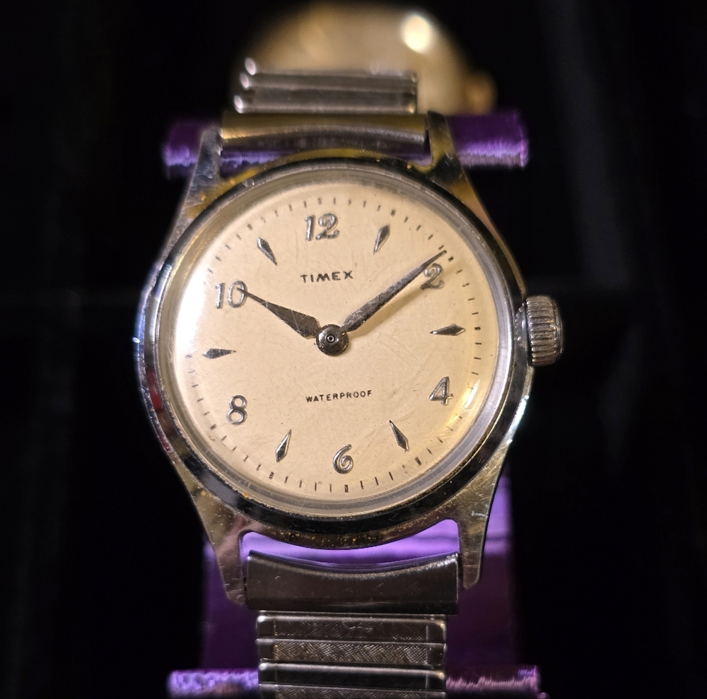 Timex Silver Tone Analog Watch